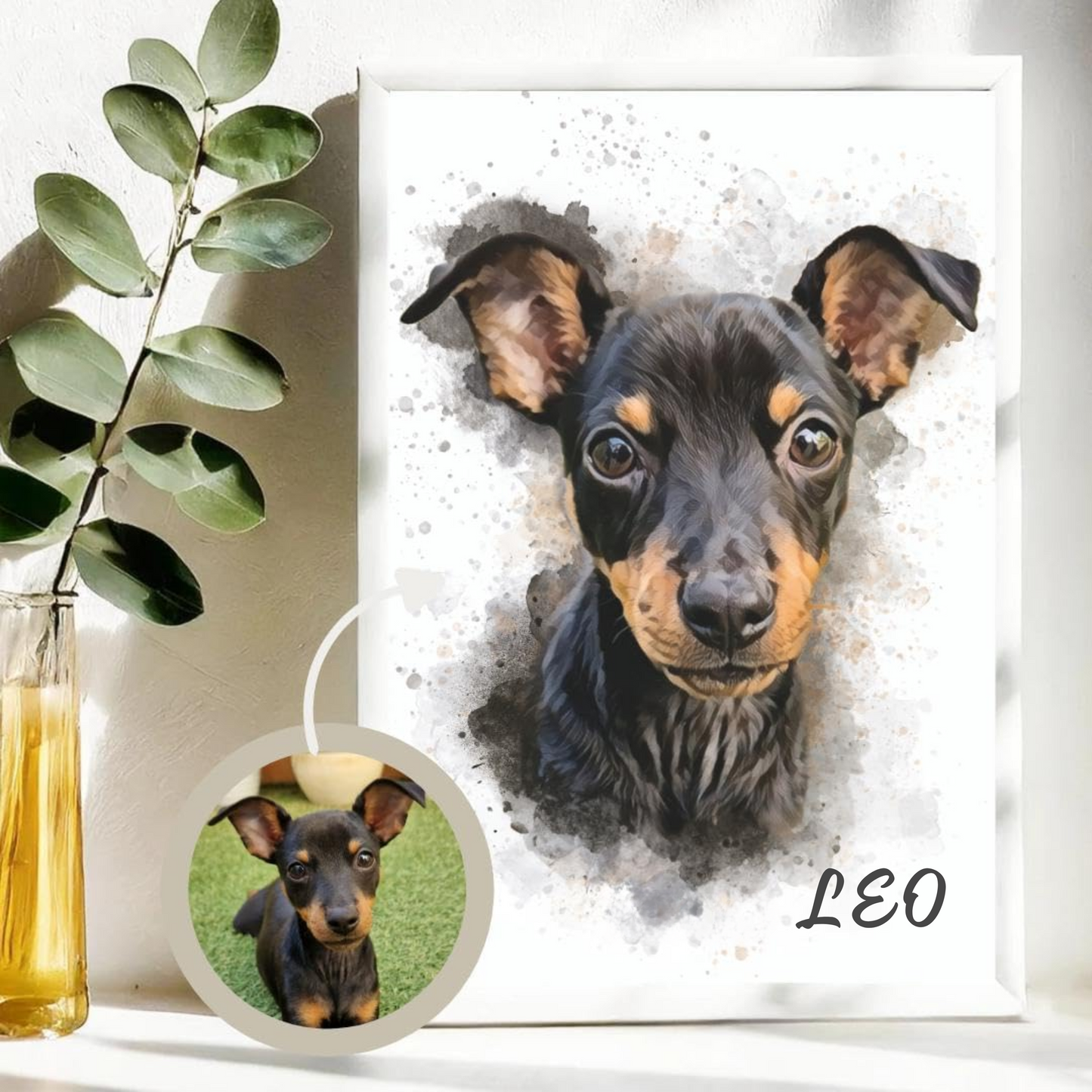 Retratos Personalizados de Mascotas